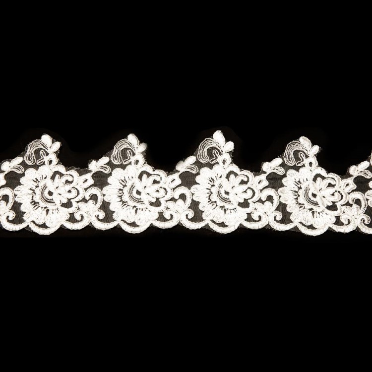 FRANSIZ DANTEL KB7381 13,5MT-KREM