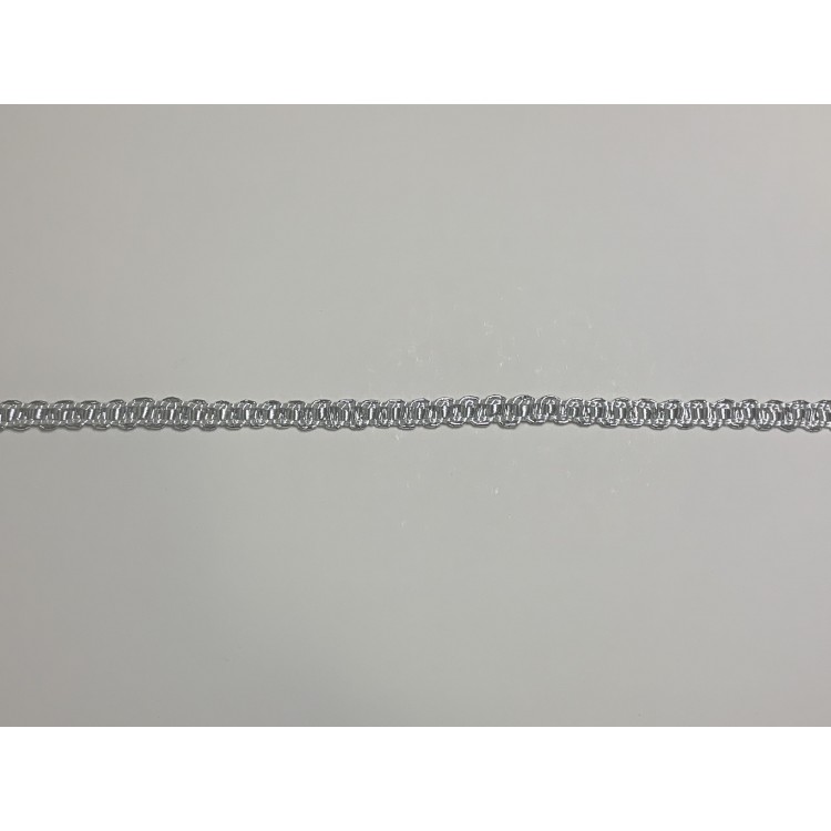 GÜMÜŞ RENKLİ DAR FLOŞ ŞERİT 20 MT 1096(13-5451) GÜMÜŞ RENKLİ DAR FLOŞ ŞERİT 20 MT 1096(13-5451)
