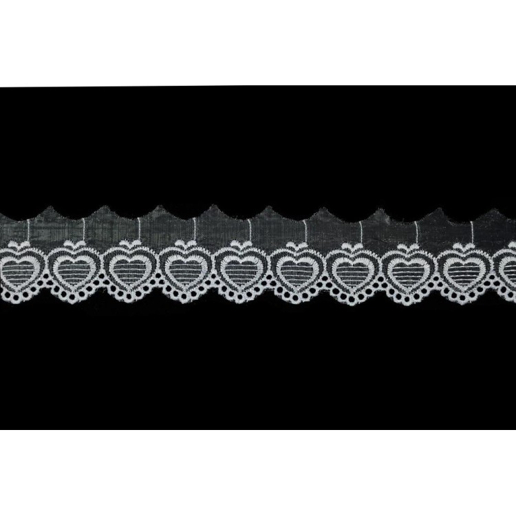 ORGANZE GÜPÜR 40164 9MT-BEYAZ