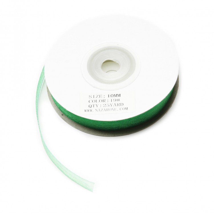 ORGANZE KURDELE 1CM/23MT-YEŞİL(2001)