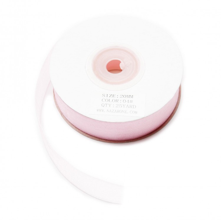 ORGANZE KURDELE 2CM-23MT-PEMBE(503)