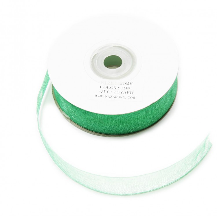 ORGANZE KURDELE 2CM-23MT-YEŞİL(2001)