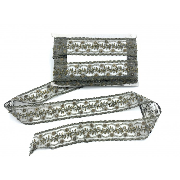 ORGANZE PUL DANTEL 005-KH 13,5MT-HAKİ