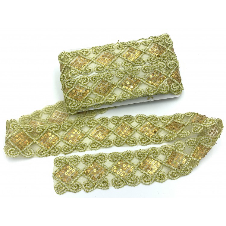 ORGANZE PUL DANTEL 3545(951) 13,5MT-ALTIN