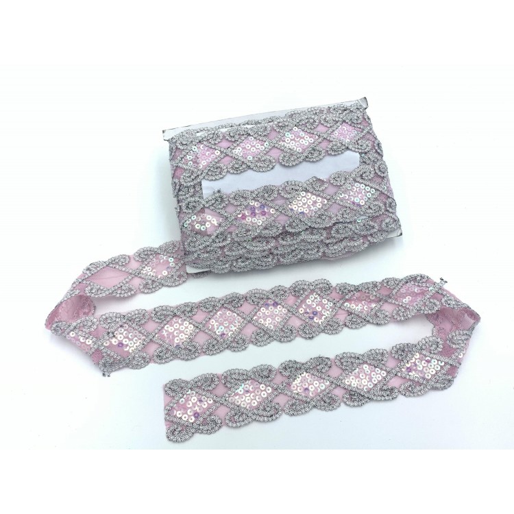 ORGANZE PUL DANTEL 3545(951) 13,5MT-PEMBE