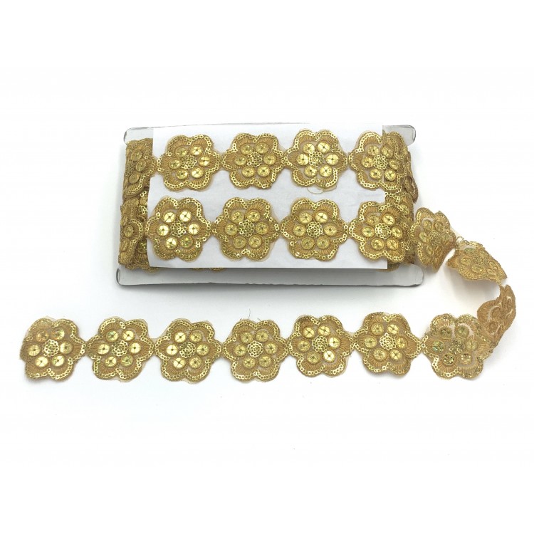 ORGANZE PUL DANTEL 4007 13,5MT-ALTIN