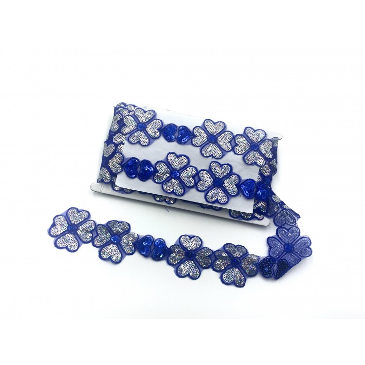 ORGANZE PUL DANTEL 4067(13-1683) 13,5MT-LACİVERT ORGANZE PUL DANTEL 4067(13-1683) 13,5MT-LACİVERT