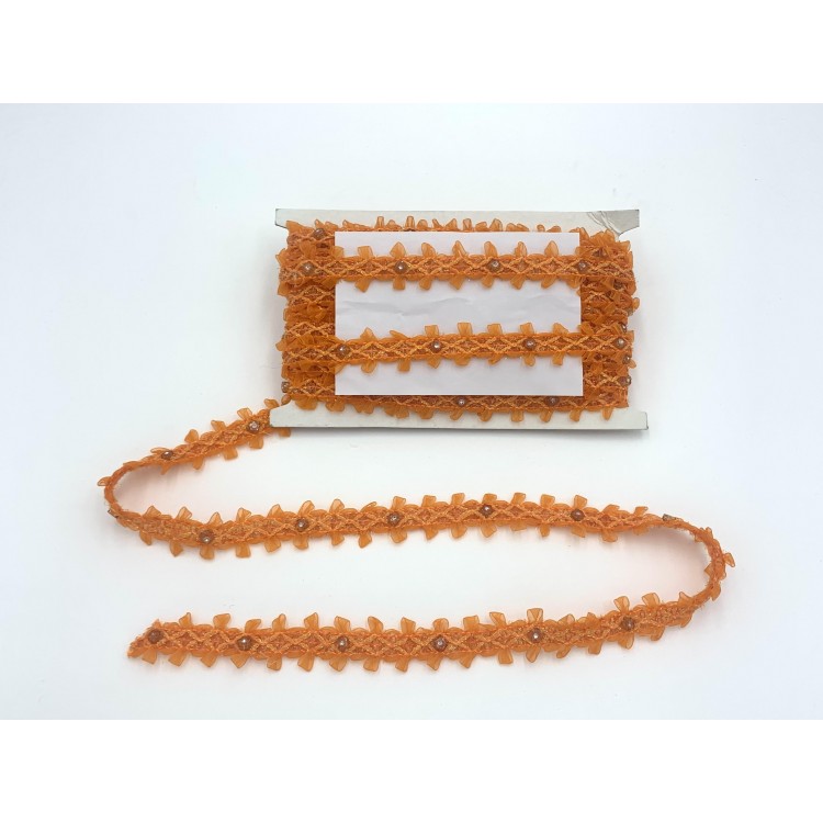 ORGANZE PUL DANTEL 7223 20MT-TURUNCU