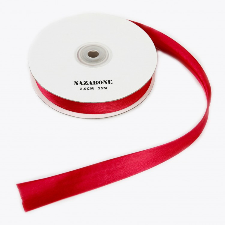SATEN BİYE 2CM- 25MT- FUŞYA