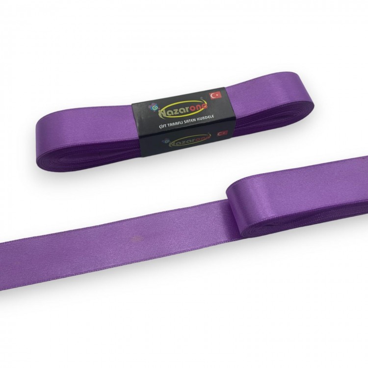 SATEN KURDELE 2CM-10MT-LİLA(805)