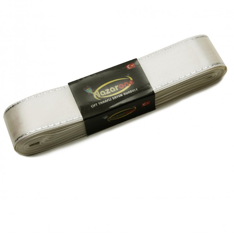 SATEN SİMLİ KURDELE 3CM-10MT-KREM(103)