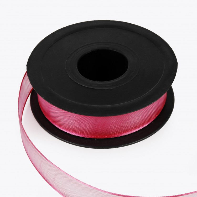 ŞİFON KURDELE 2,5CM-20MT-FUŞYA(803)