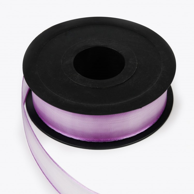 ŞİFON KURDELE 2,5CM-20MT-LİLA(805)