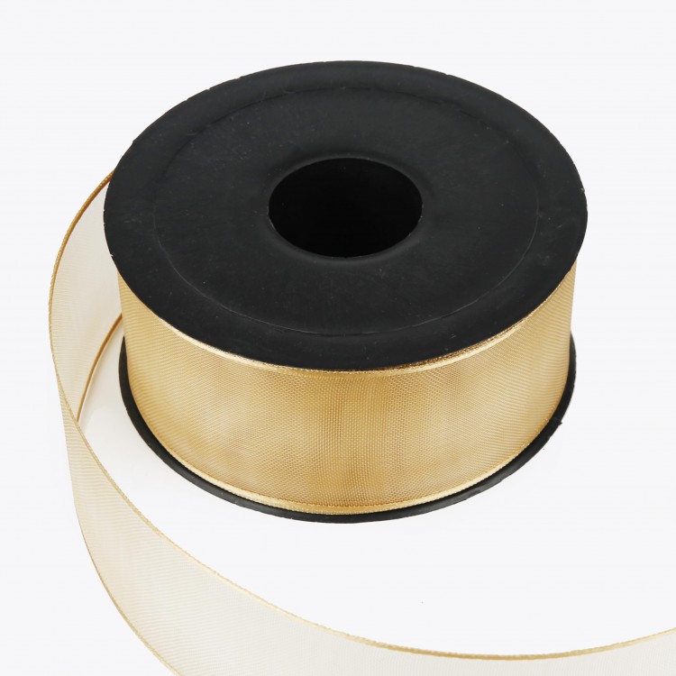 ŞİFON KURDELE 4CM-20MT-KAHVERENGİ(208)