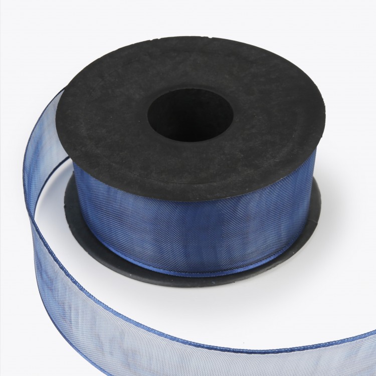 ŞİFON KURDELE 4CM-20MT-LACİVERT(1111)