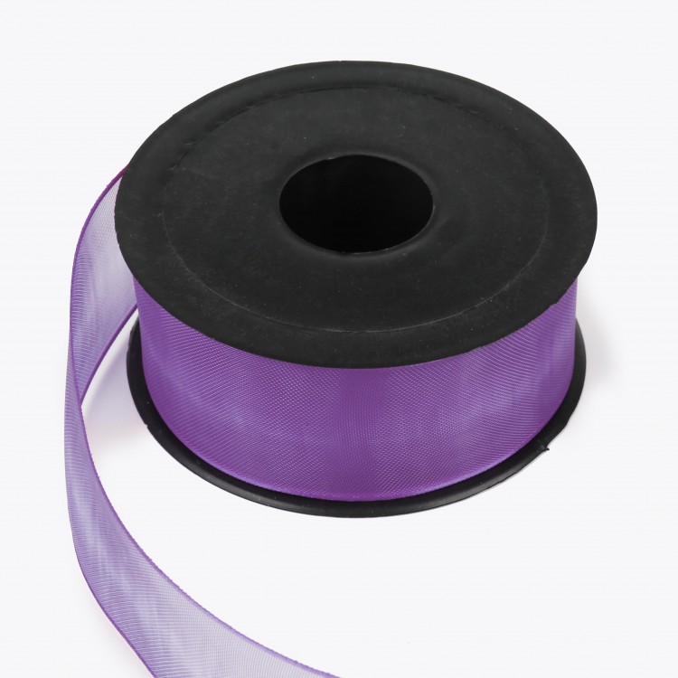 ŞİFON KURDELE 4CM-20MT-LİLA(805)
