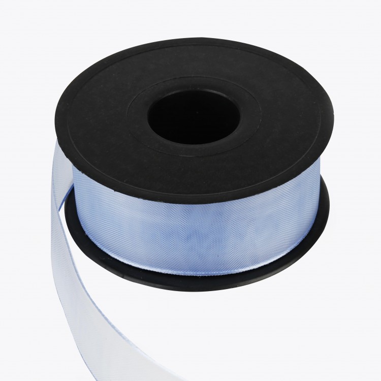 ŞİFON KURDELE 4CM-20MT-MAVİ(1206)