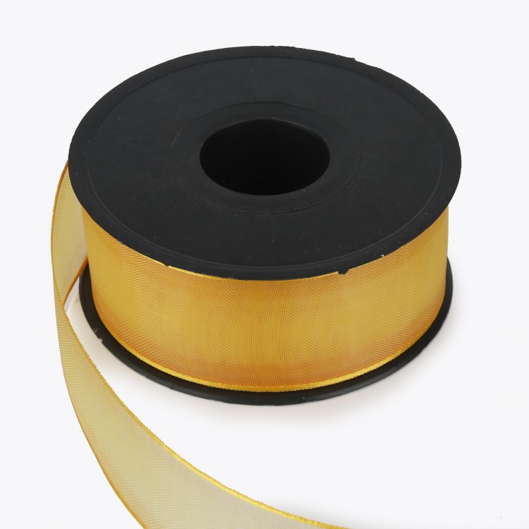 ŞİFON KURDELE 4CM-20MT-SARI(412)
