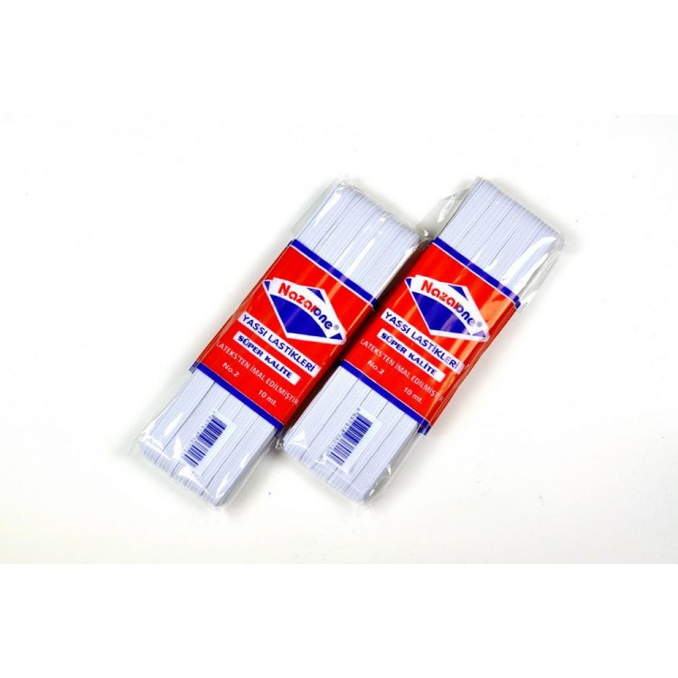 YASSI LASTİK NO:2 10MT BEYAZ